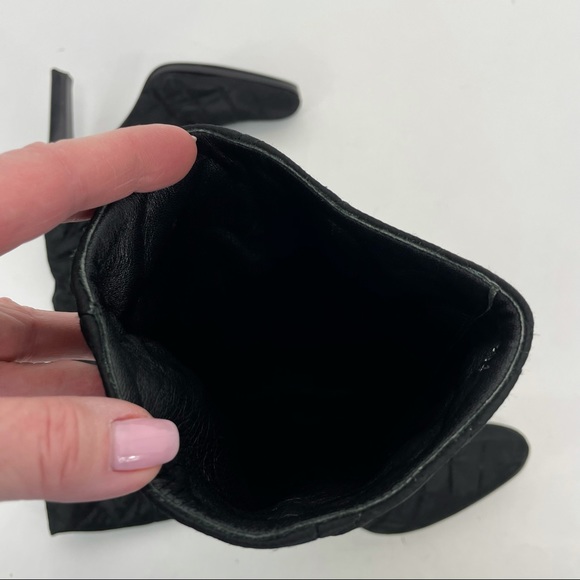 Miu Miu Tall Boots Size 38 1/2 Black - Picture 9 of 16